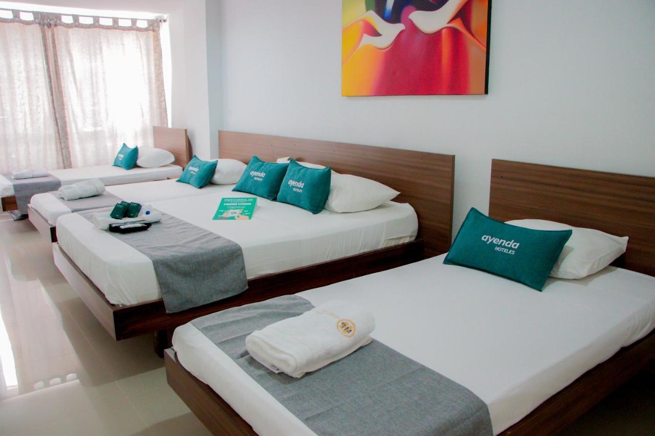 Ayenda 1501 Metropolitana Plaza Hotel บูการามังกา ภายนอก รูปภาพ
